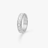 Eternity Krystal Ring Sølvfarvet
