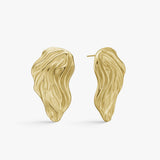 Wind Draped Øreringe 18K Guldbelagt