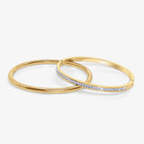 Bangle Sæt 18K Guldbelagt