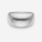 Dome Ring Sølvfarvet
