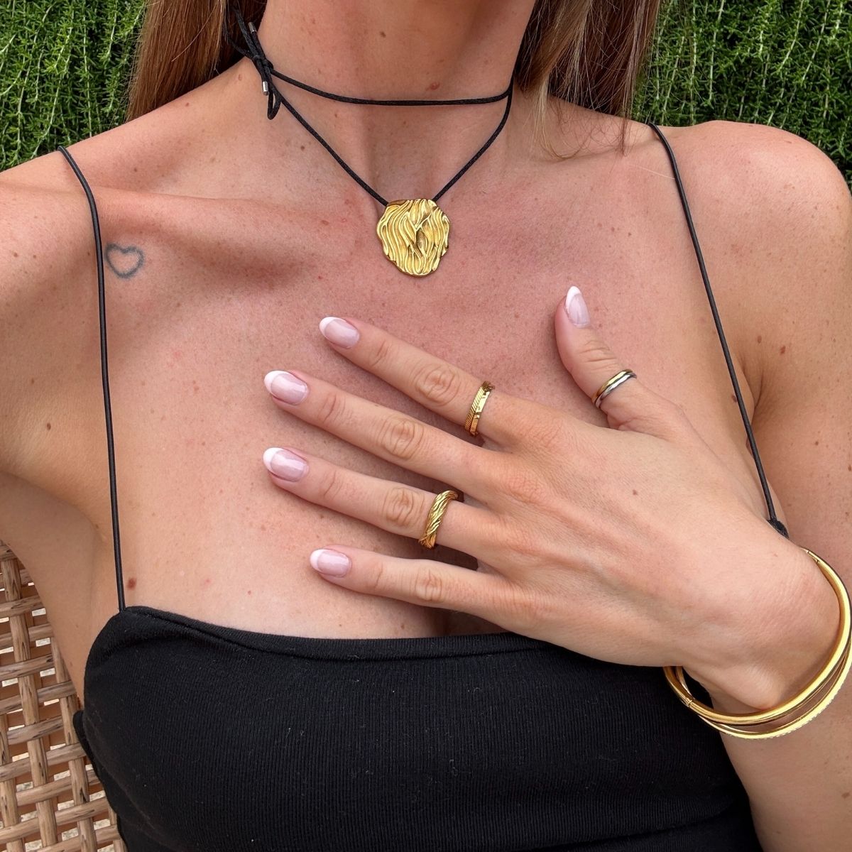 Wind Loop Ring 18K Guldbelagt
