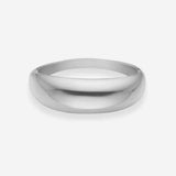 Classic Dome Ring Sølvfarvet