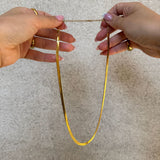 Smykke Extender/forlænger Sølvfarvet 5cm