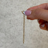 Smykke Extender/forlænger Sølvfarvet 5cm