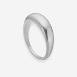 Classic Dome Ring Sølvfarvet