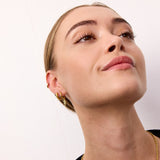 Scoria Rock Creoler 18K Guldbelagt 10mm