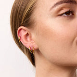 Camilla Krøyer Jewellery Classic Creoler 18K Guldbelagt 12mm med 10mm