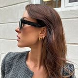 Camilla Krøyer Jewellery Classic Creoler 18K Guldbelagt 16mm med Floating