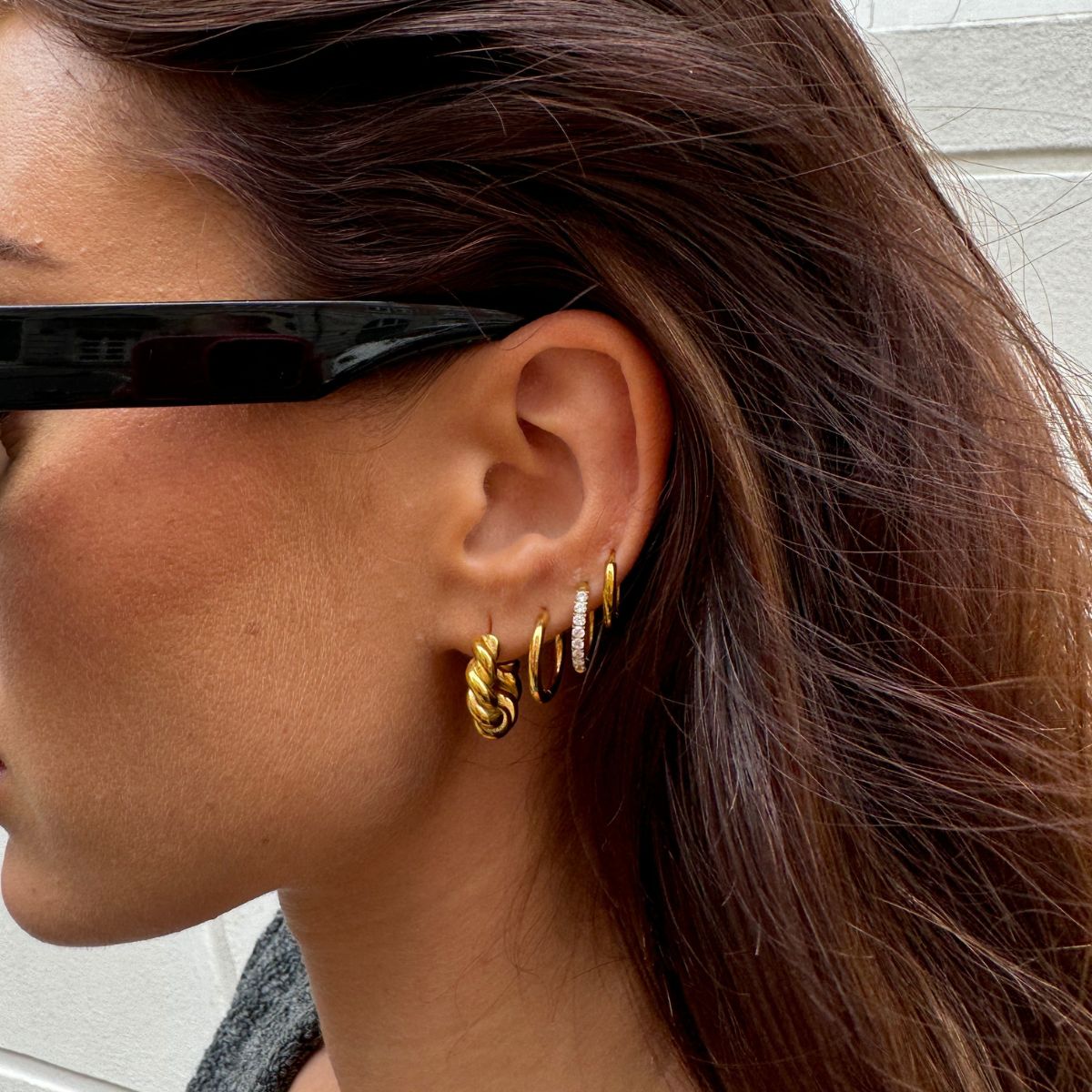Camilla Krøyer Jewellery Classic Creoler 18K Guldbelagt 16mm