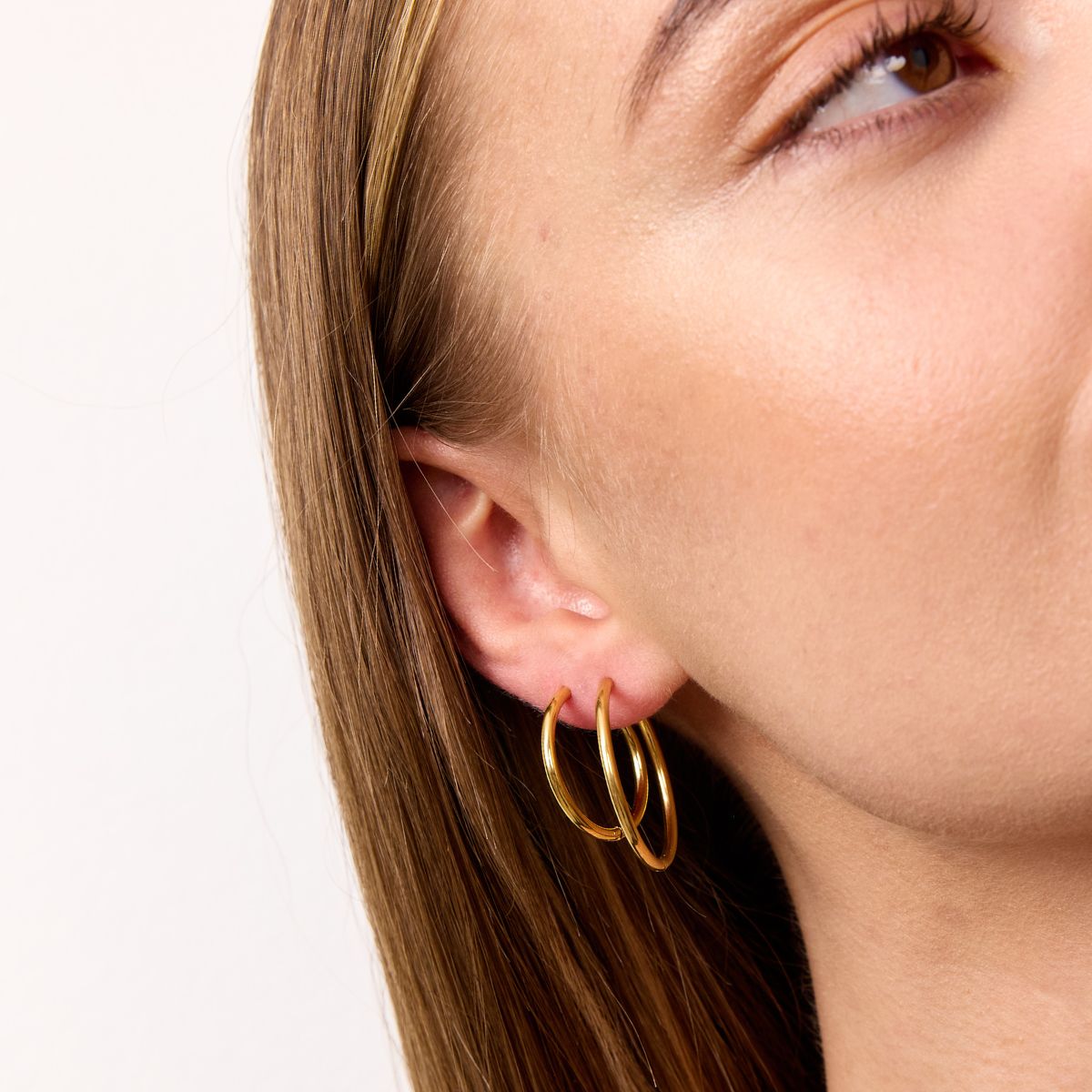 Camilla Krøyer Jewellery Classic Creoler 18K Guldbelagt 25mm 