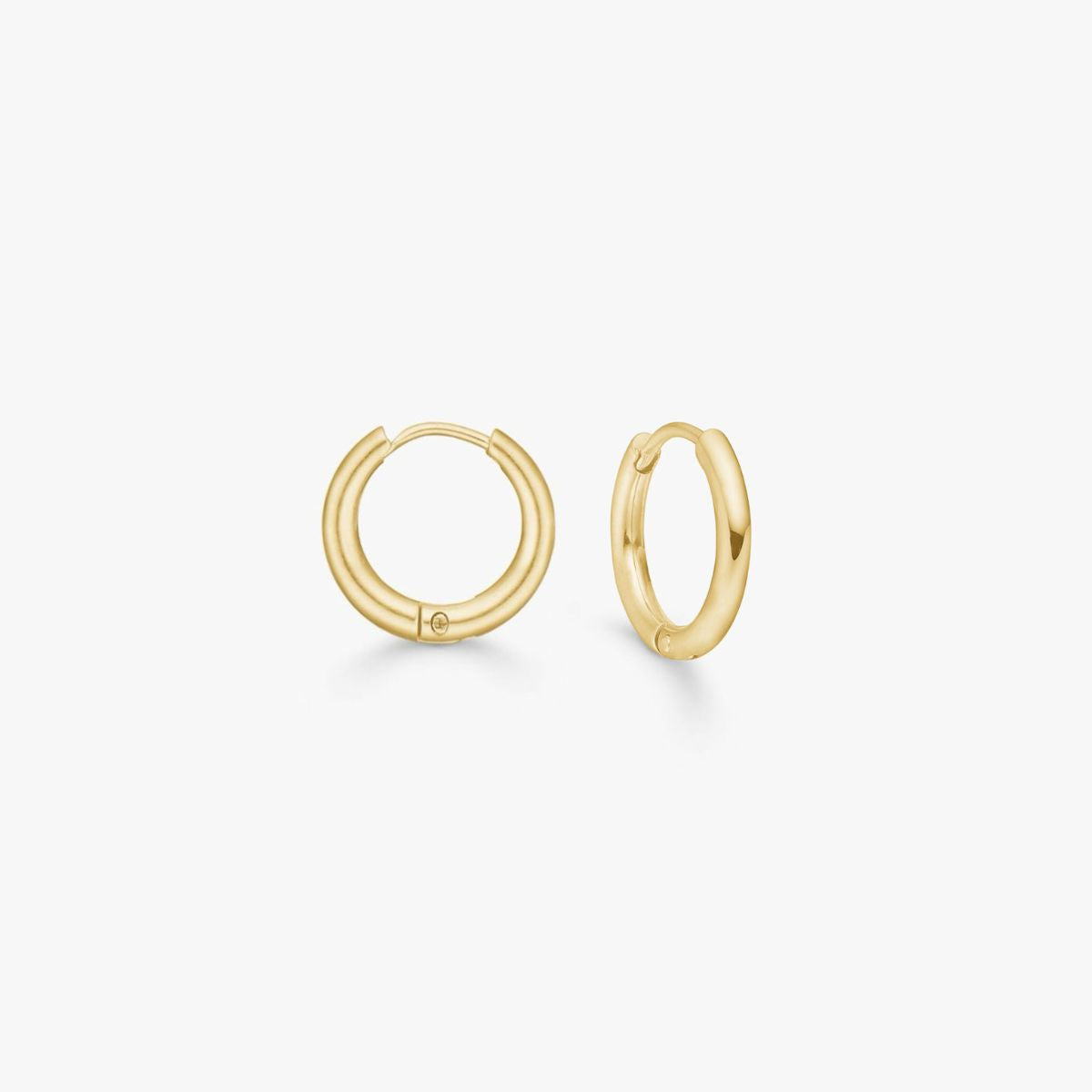 Classic Creoler 18K Guldbelagt Helix 6mm