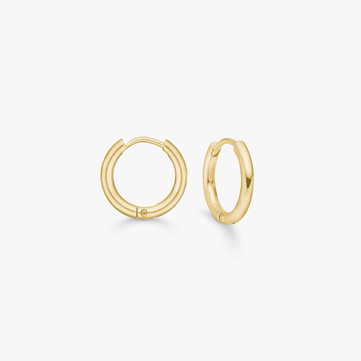 Classic Creoler 18K Guldbelagt Helix 8mm