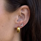 Chunky Hoops 18k Guldbelagt Lille