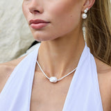 Classic Barok Perle Halskæde 3mm