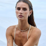 Tennis Luxe Icon Halskæde 18K Guldbelagt