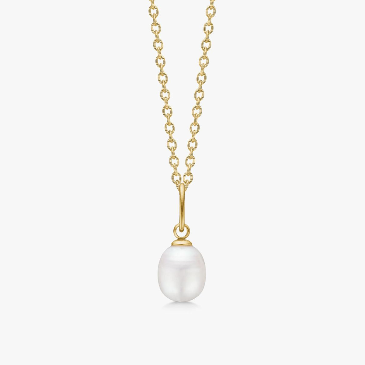 perle-vedhaeng-18-guldbelagt-paa-classic-halskaede-camilla-kroeyer-jewellery