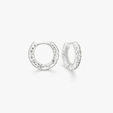 Scoria Creoler 925S Sølvbelagt 10mm Camilla Krøyer Jewellery
