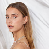 Camilla Krøyer Jewellery Classic Bogstav Stud Øreringe Sølvfarvet Mini