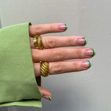 Camilla Krøyer Jewellery Classic Twist Dome Ring 18K Guldbelagt
